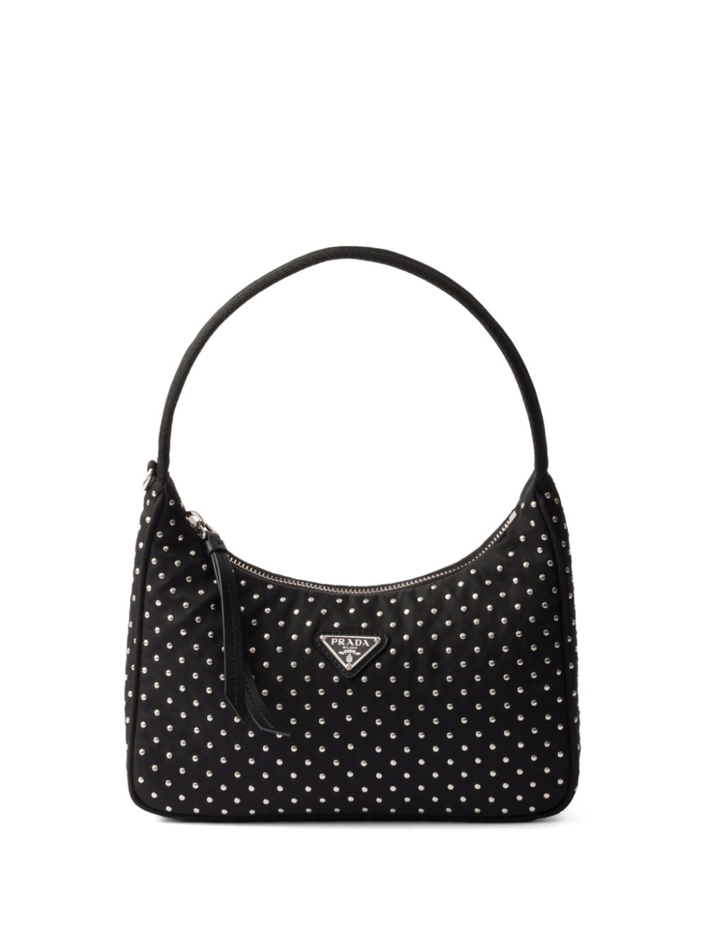 Prada studded Re-Nylon mini shoulder bag