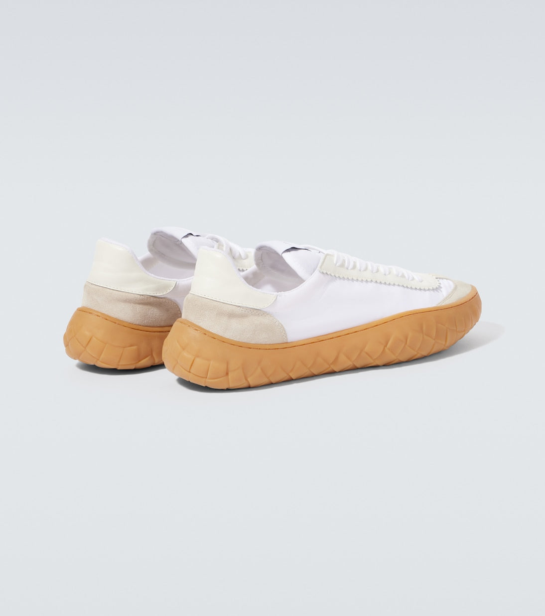 Bottega Veneta Suede-trimmed sneakers