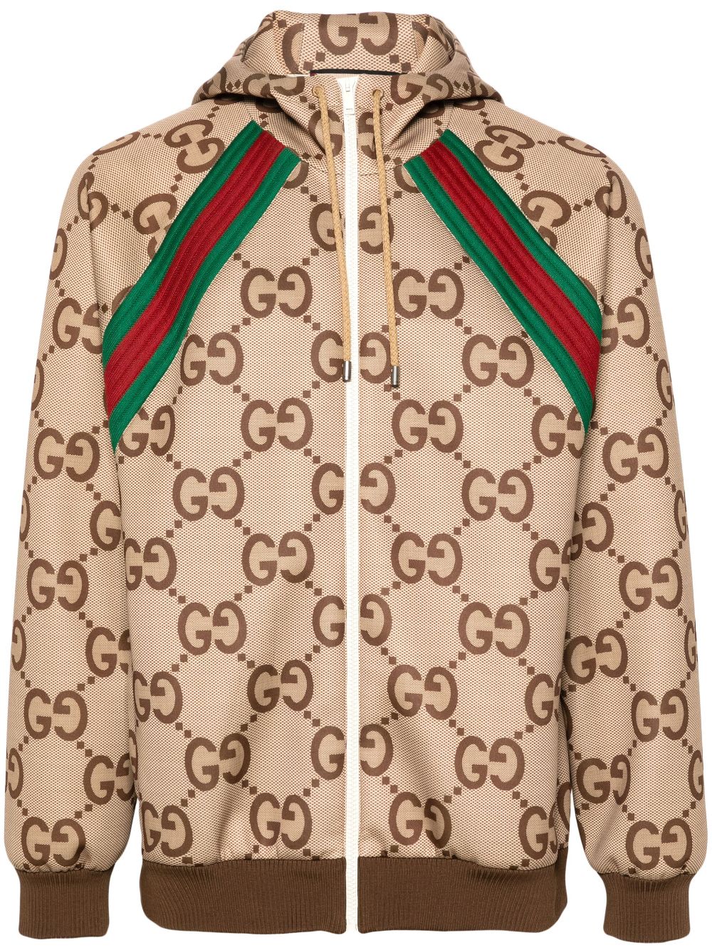 Gucci GG Supreme hooded jacket