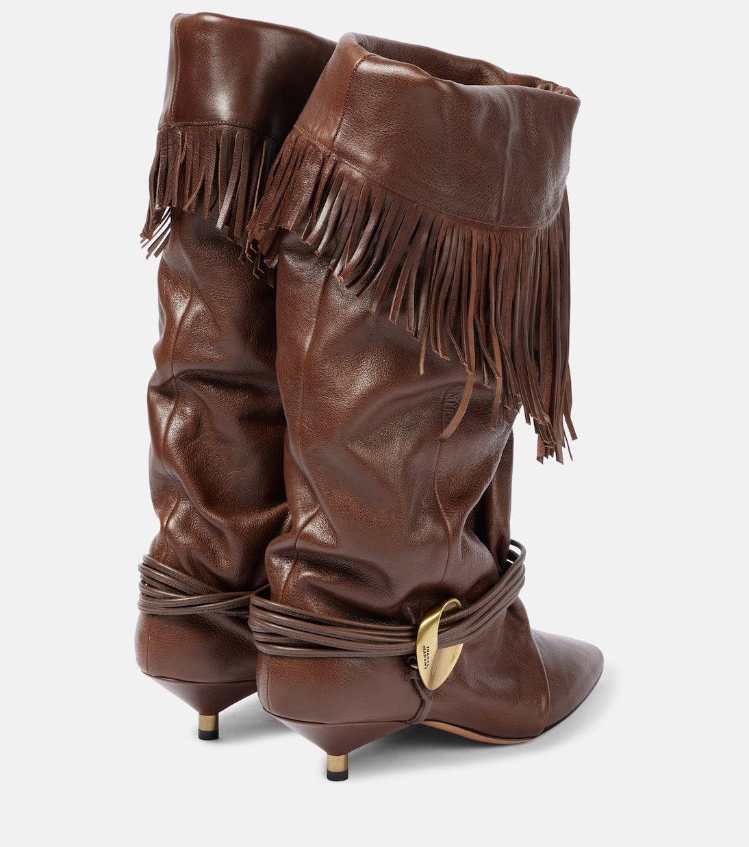 ISABEL MARANT Elten 45 fringed leather boots