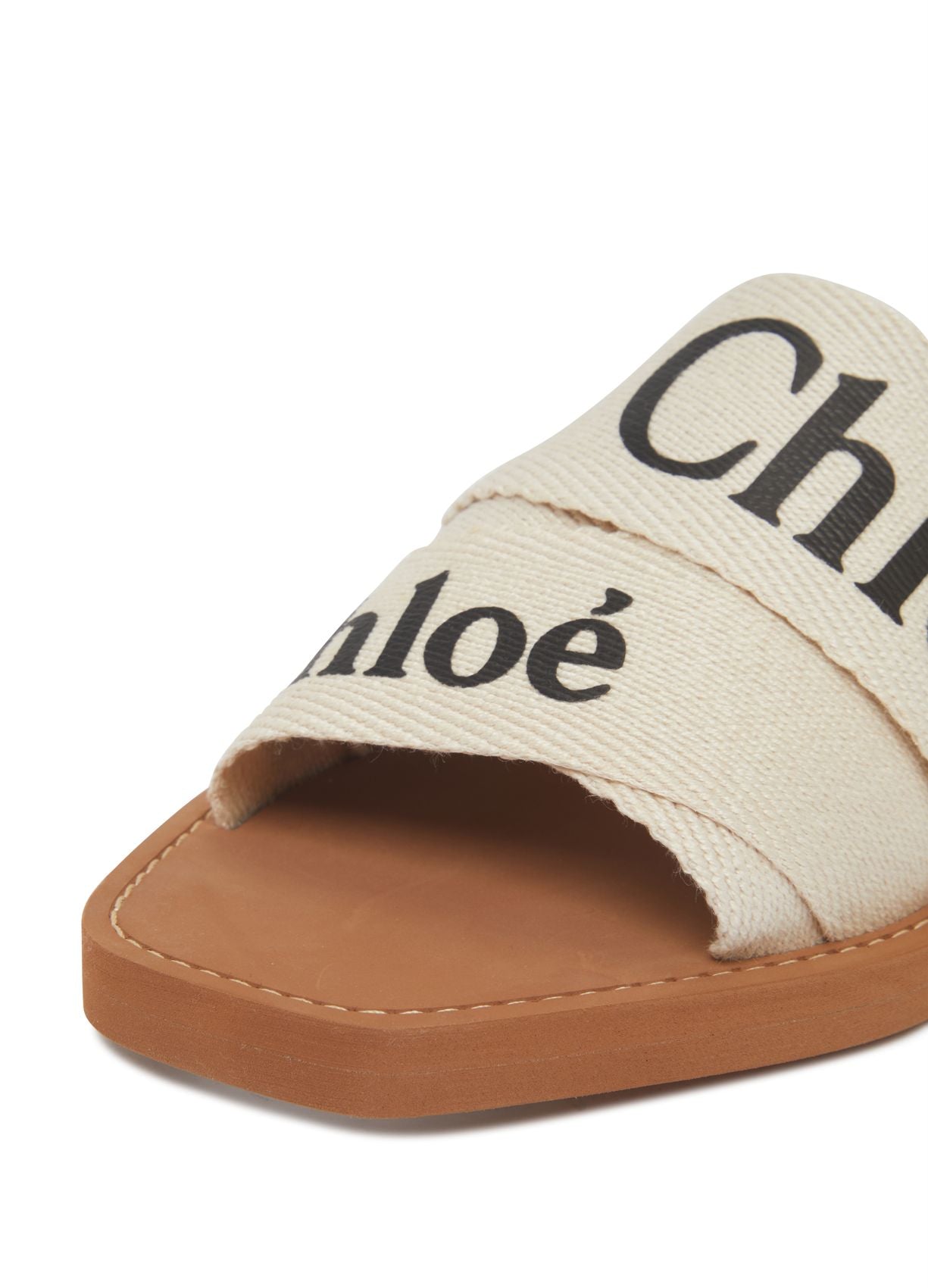 CHLOE Woody flat slides