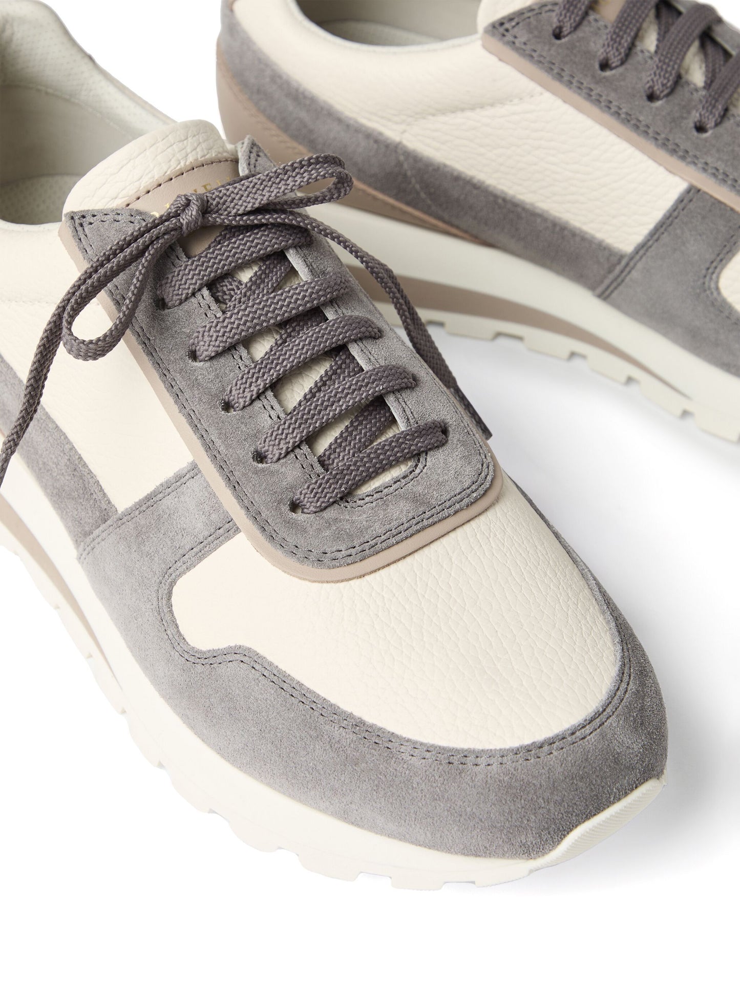 Brunello Cucinelli panelled sneakers