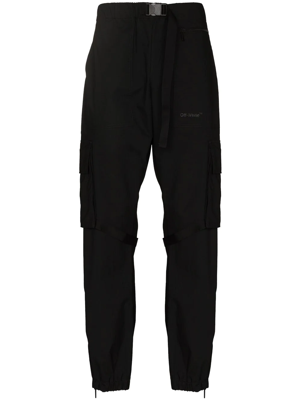 Off-White Diag-stripe ripstop cargo trousers pants