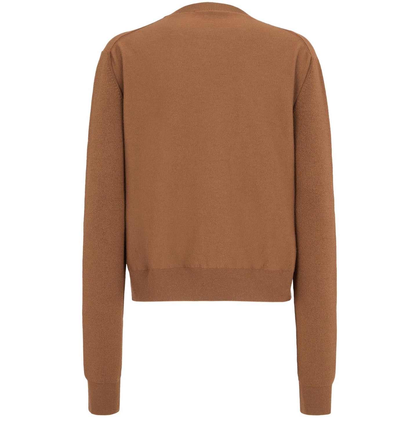 FENDI Soft crew-neck jumper