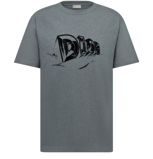 T-shirt coupe décontractée DIOR flammé