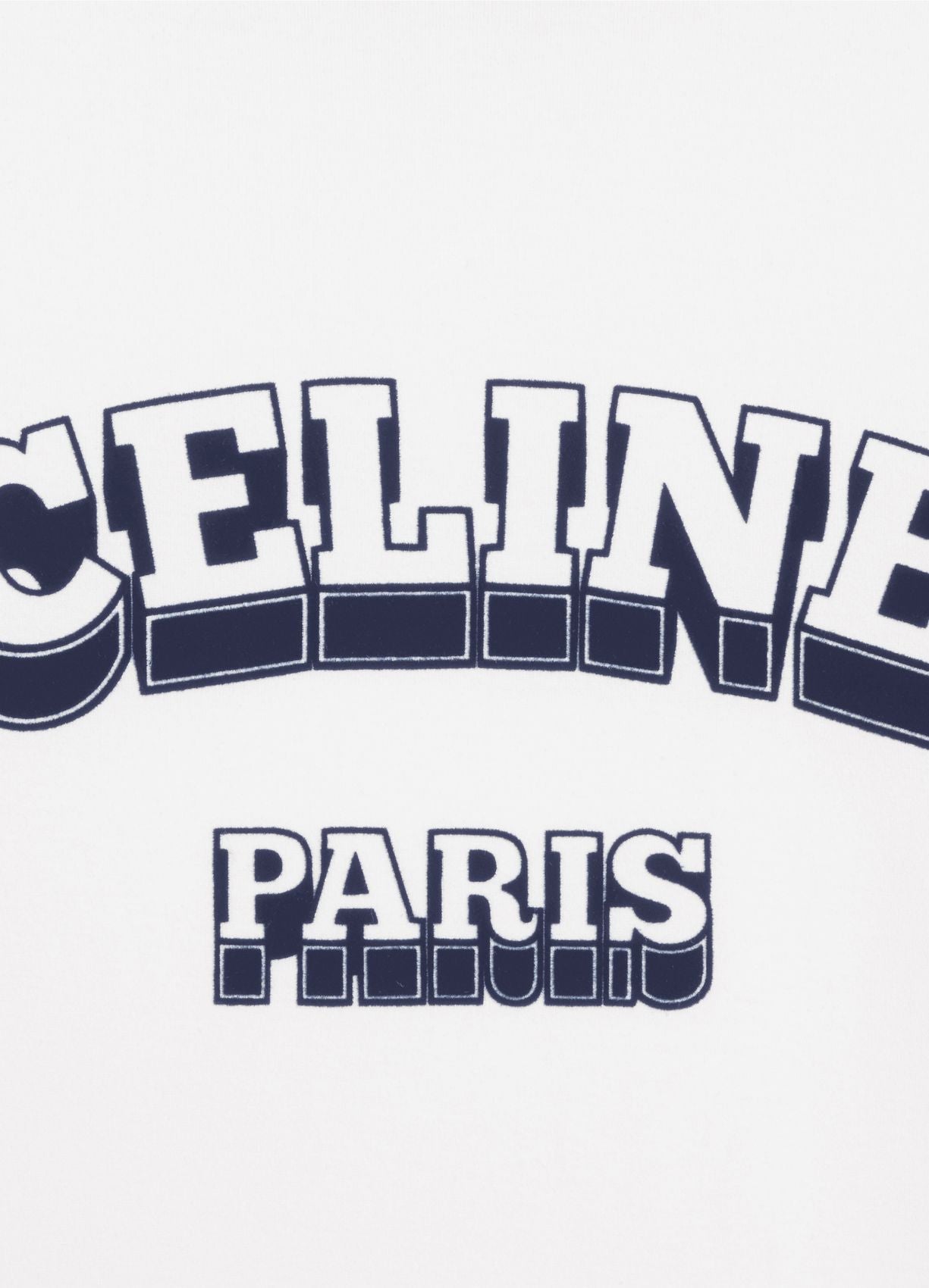 CELINE Celine Paris 70s t-shirt in cotton jersey