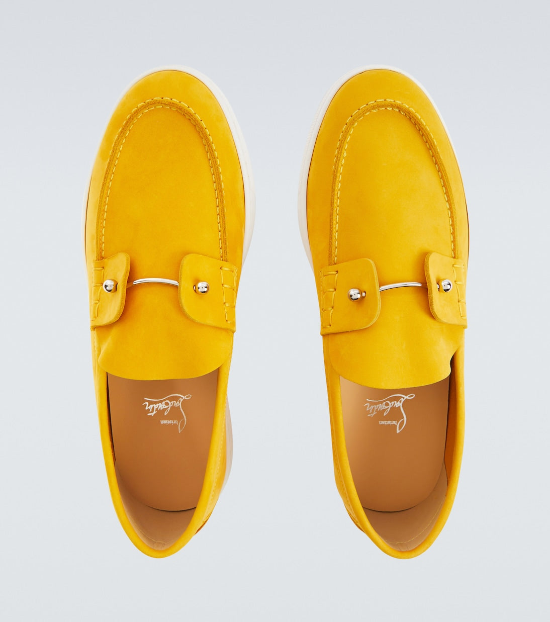 Christian Louboutin Chambeliboat nubuck boat shoes