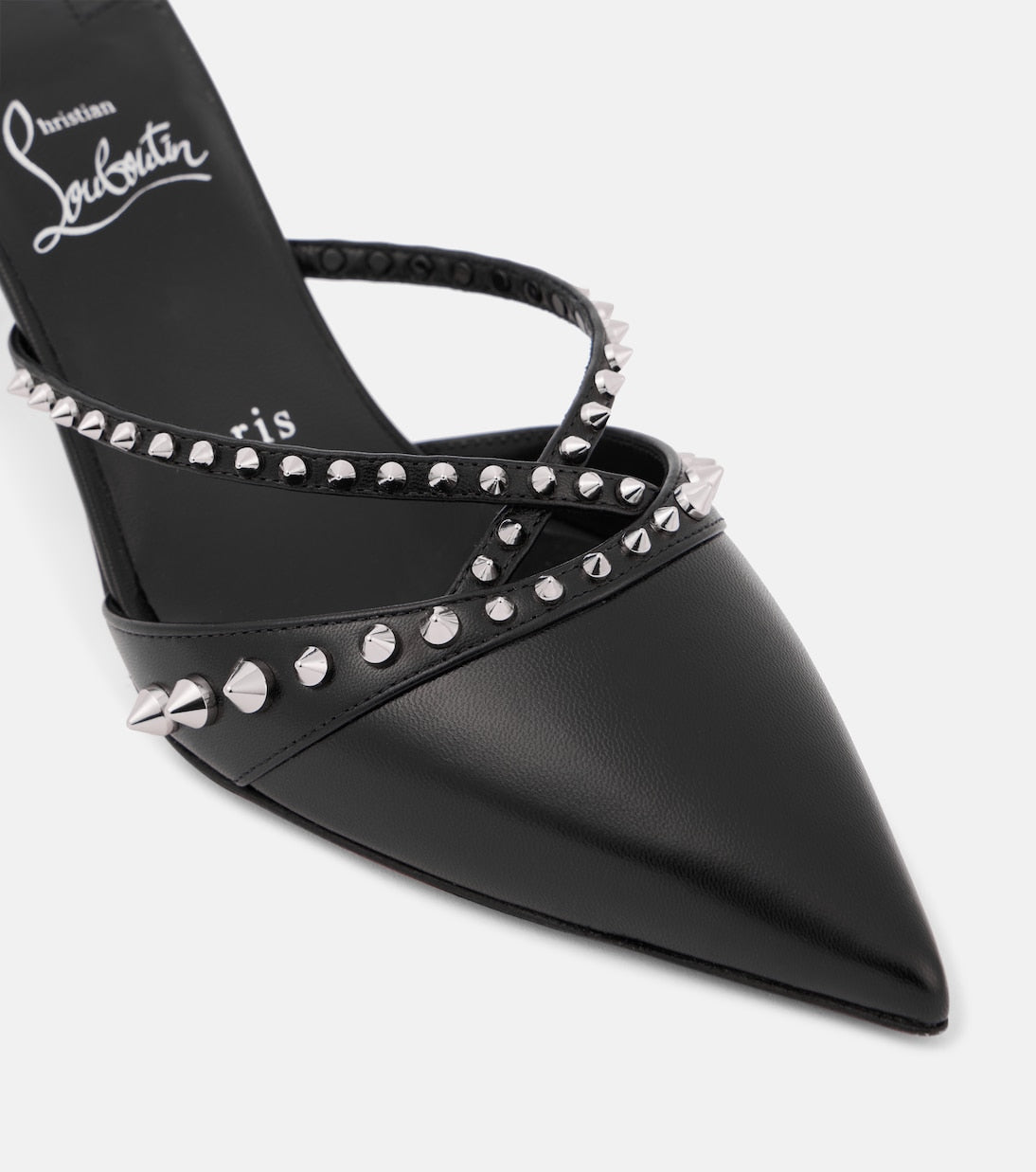 Christian Louboutin Tatoosh 70 studded leather mules