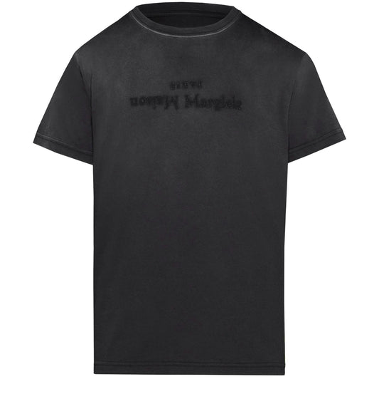 MAISON MARGIELA Camiseta con logo invertido