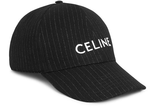 CELINE Celine wiltern baseball cap in striped flannel