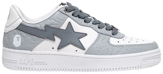 2024 A Bathing Ape Bapesta #4 M1 'Gray' Sneakers