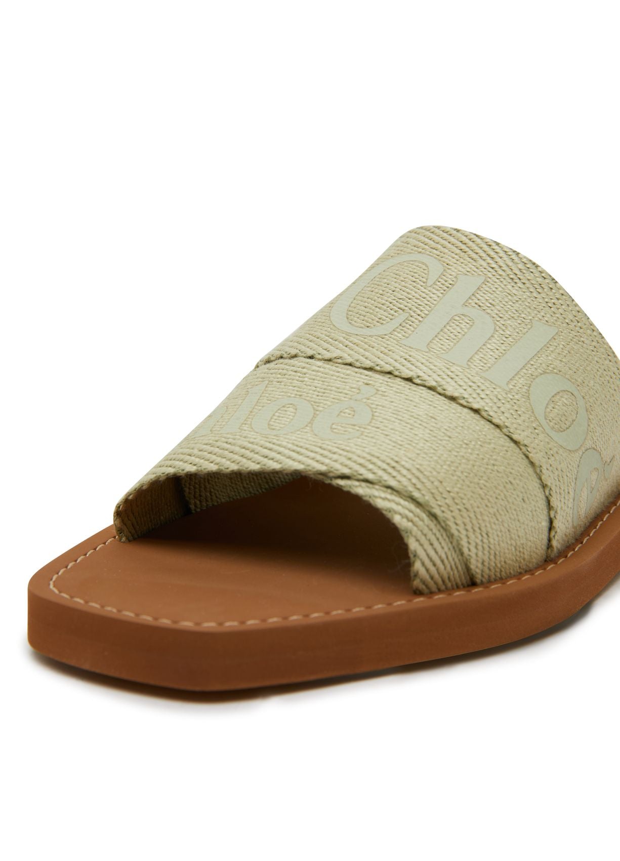 CHLOE Woody flat slides