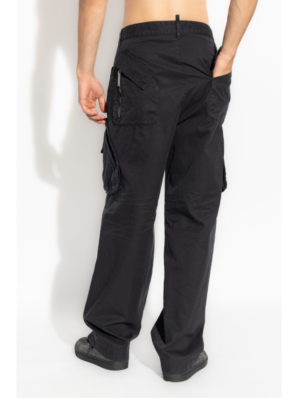 DSQUARED2 multi-pocket tapered trousers