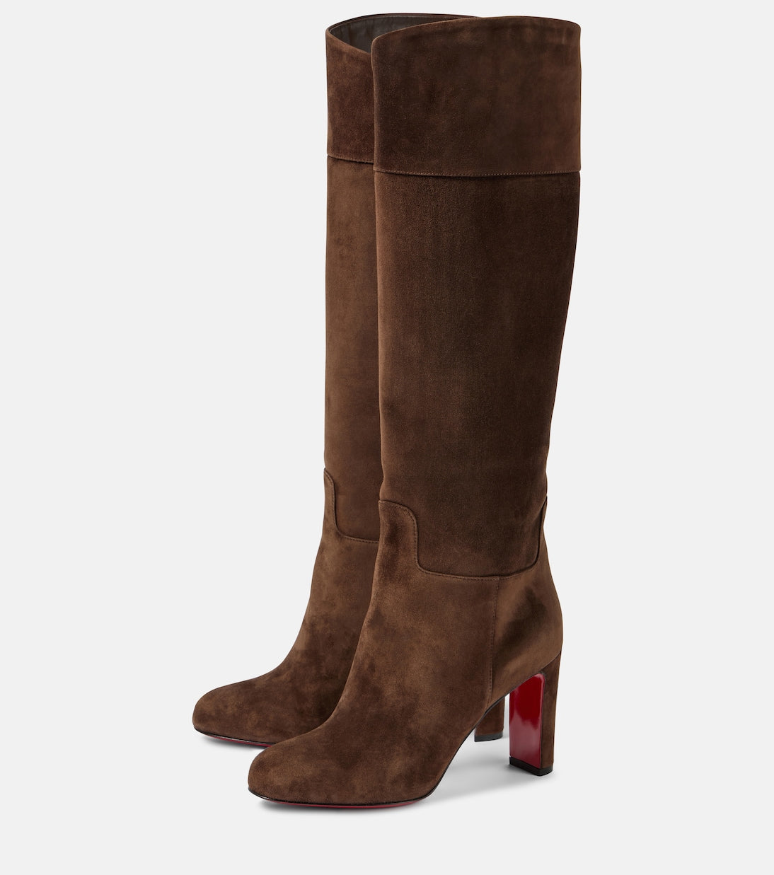 Christian Louboutin Loo suede knee-high boots