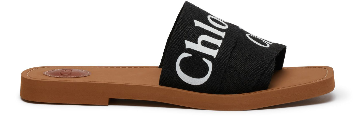 CHLOE Woody flat slides