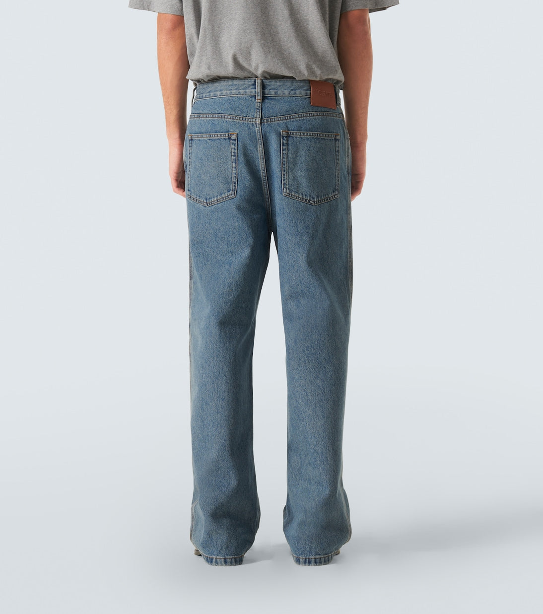 Loewe Anagram wide-leg jeans