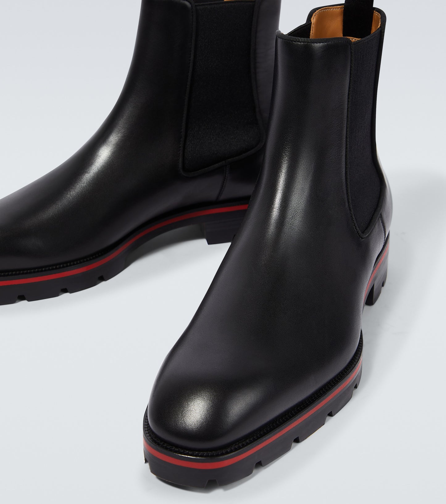 Christian Louboutin Alpinosol leather Chelsea boots