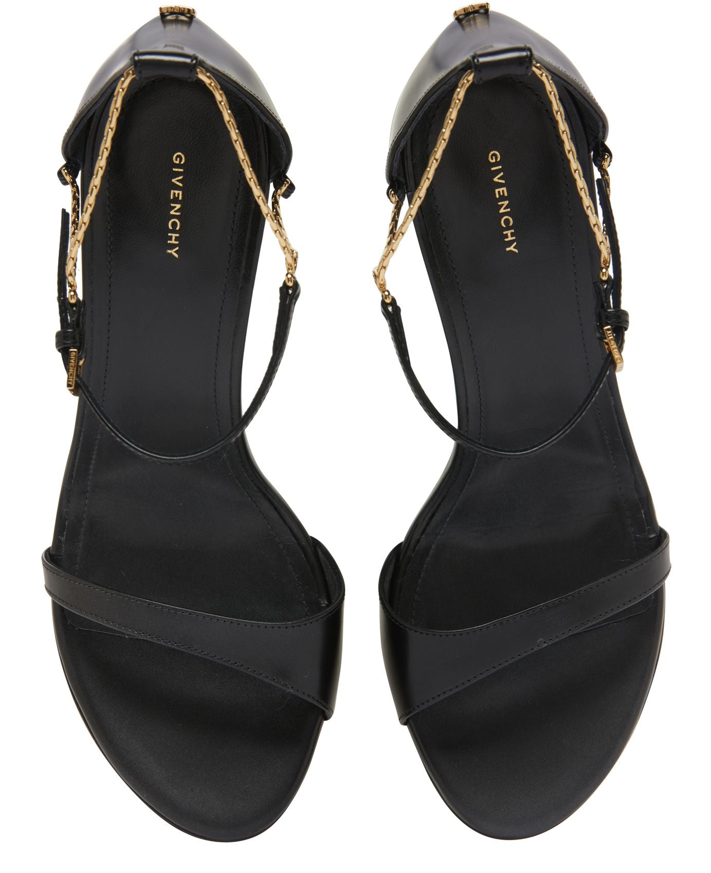 GIVENCHY 4G Liquid sandals in leather