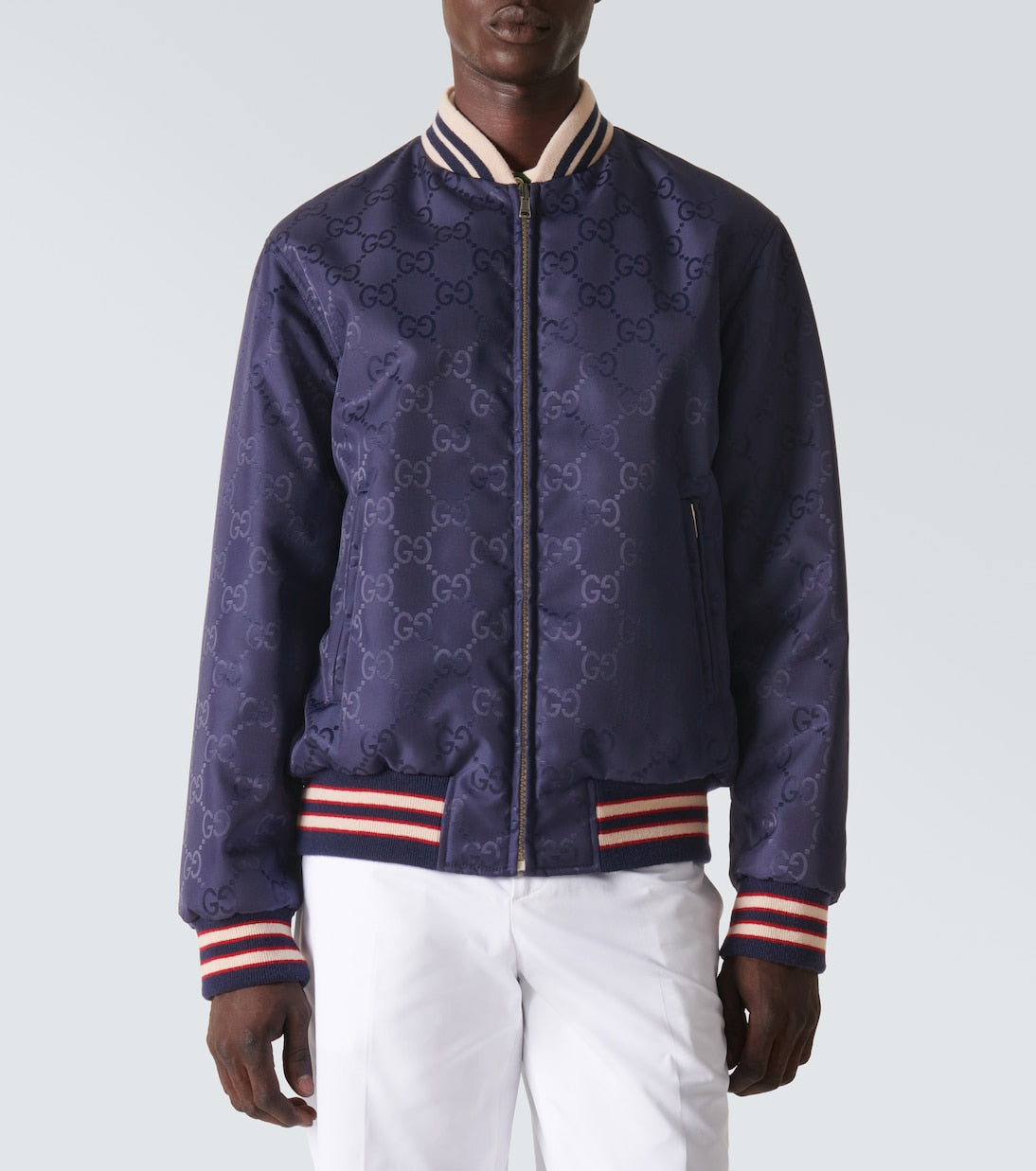 Gucci Reversible GG bomber jacket