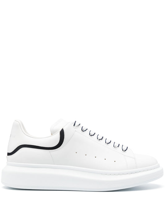 Alexander McQueen Oversized lace-up leather sneakers