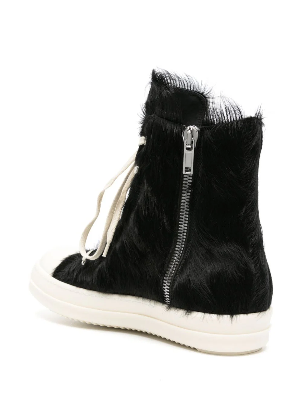 Rick Owens leather high-top sneakers