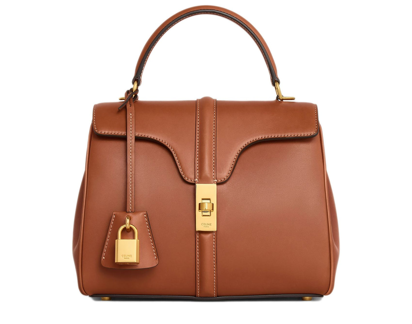 CELINE Small 16 Bag In Satiny Calfskin