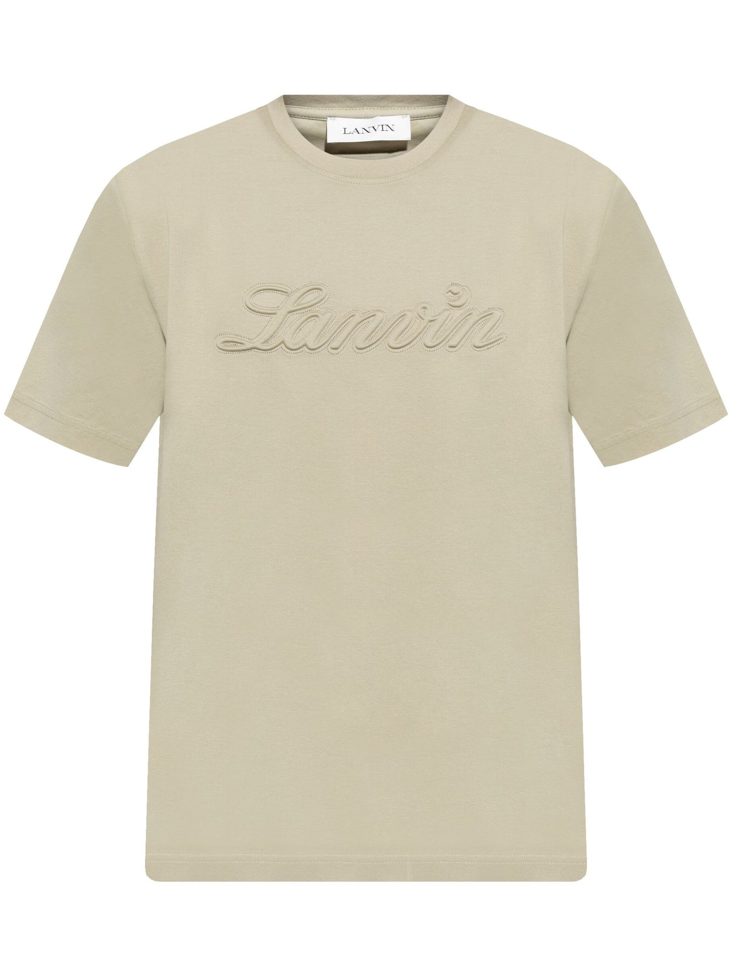 Lanvin logo-embroidered T-shirt