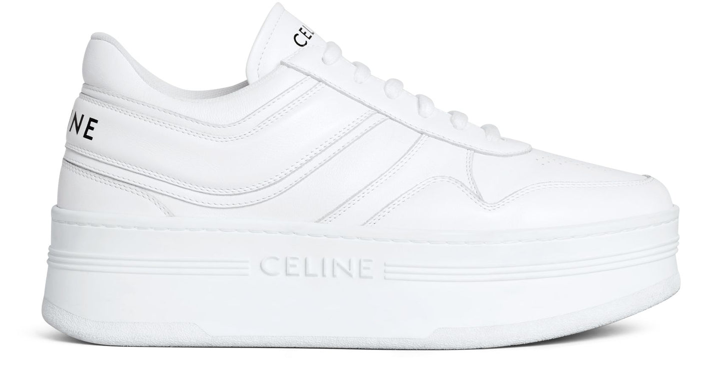 CELINE Block sneakers with wedge outsole in calfskin