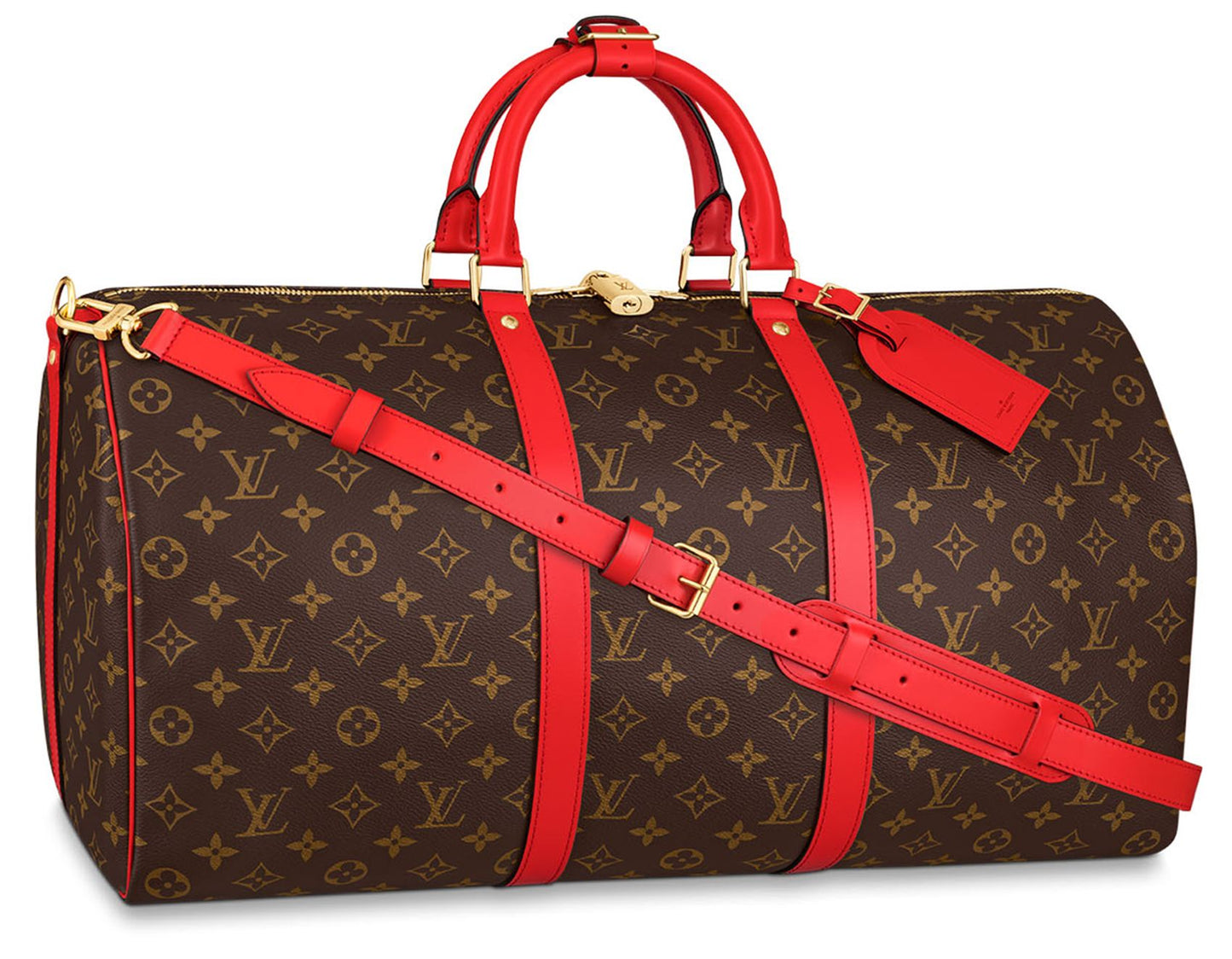 LOUIS VUITTON Keepall Bandoulière 50 Duffle Bag