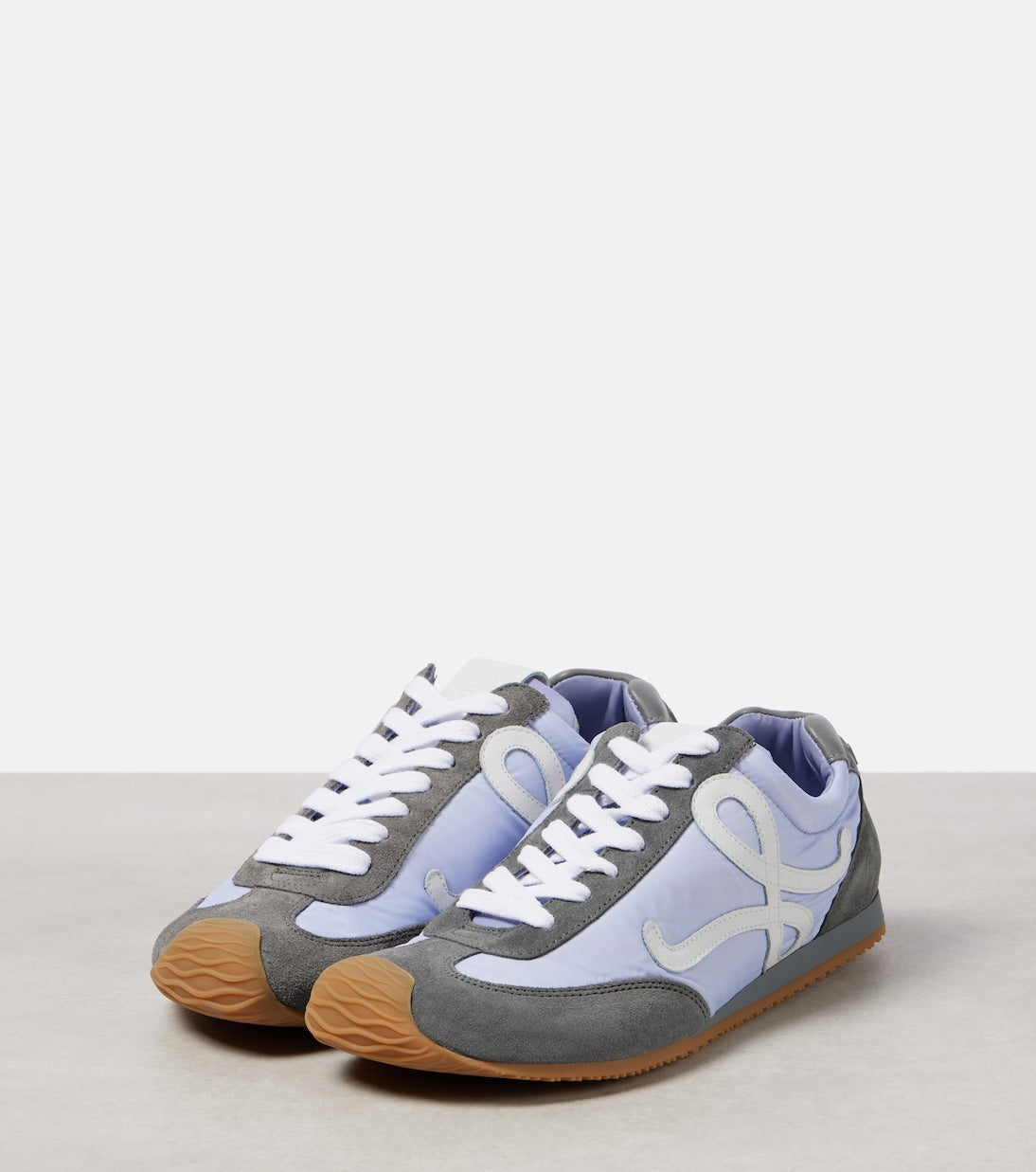 LOEWE Ballet Runner 2.0 suede-trimmed sneakers