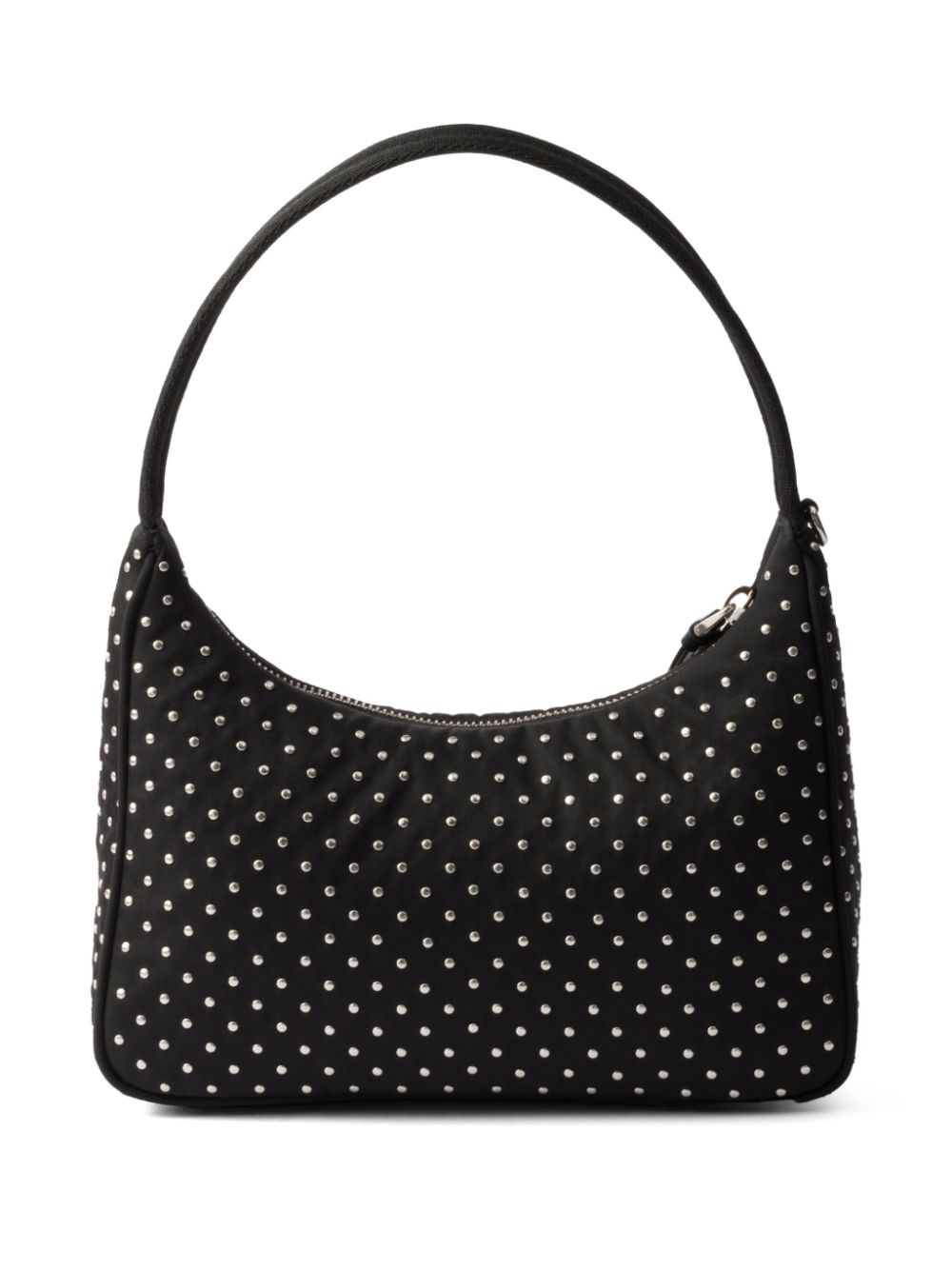 Prada studded Re-Nylon mini shoulder bag