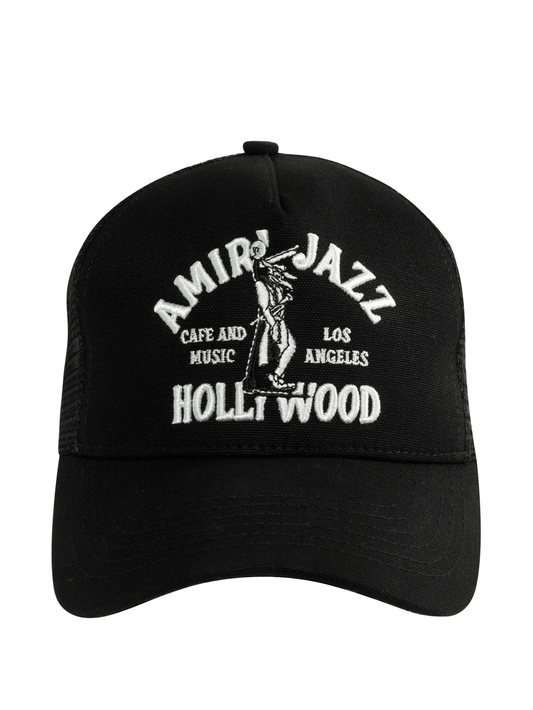 AMIRI Jazz Wolf Trucker cap