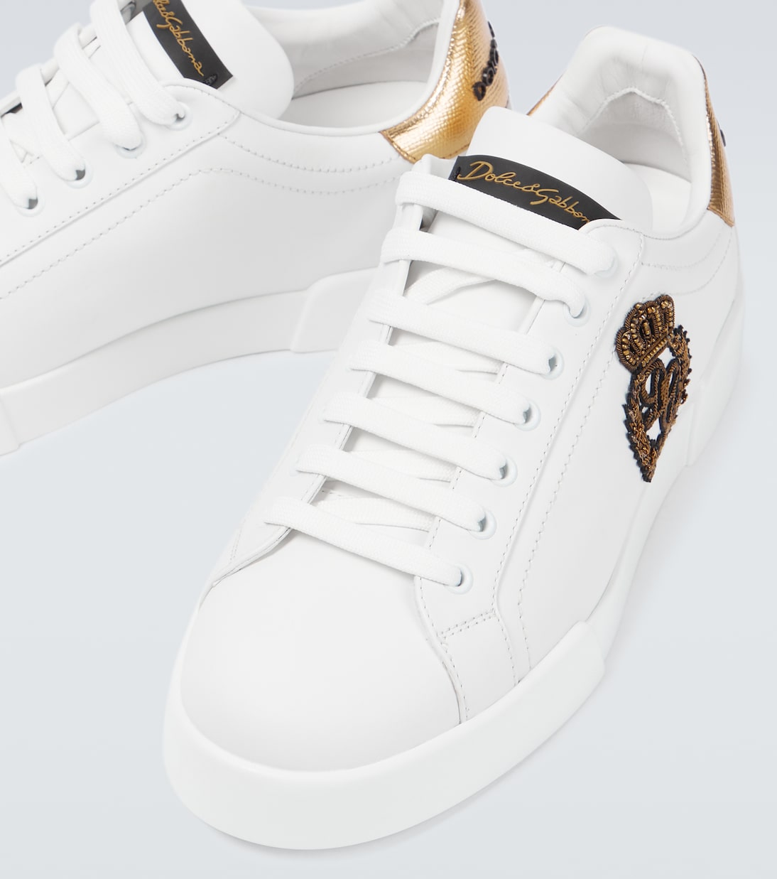 Dolce&Gabbana Portofino low-top leather sneakers