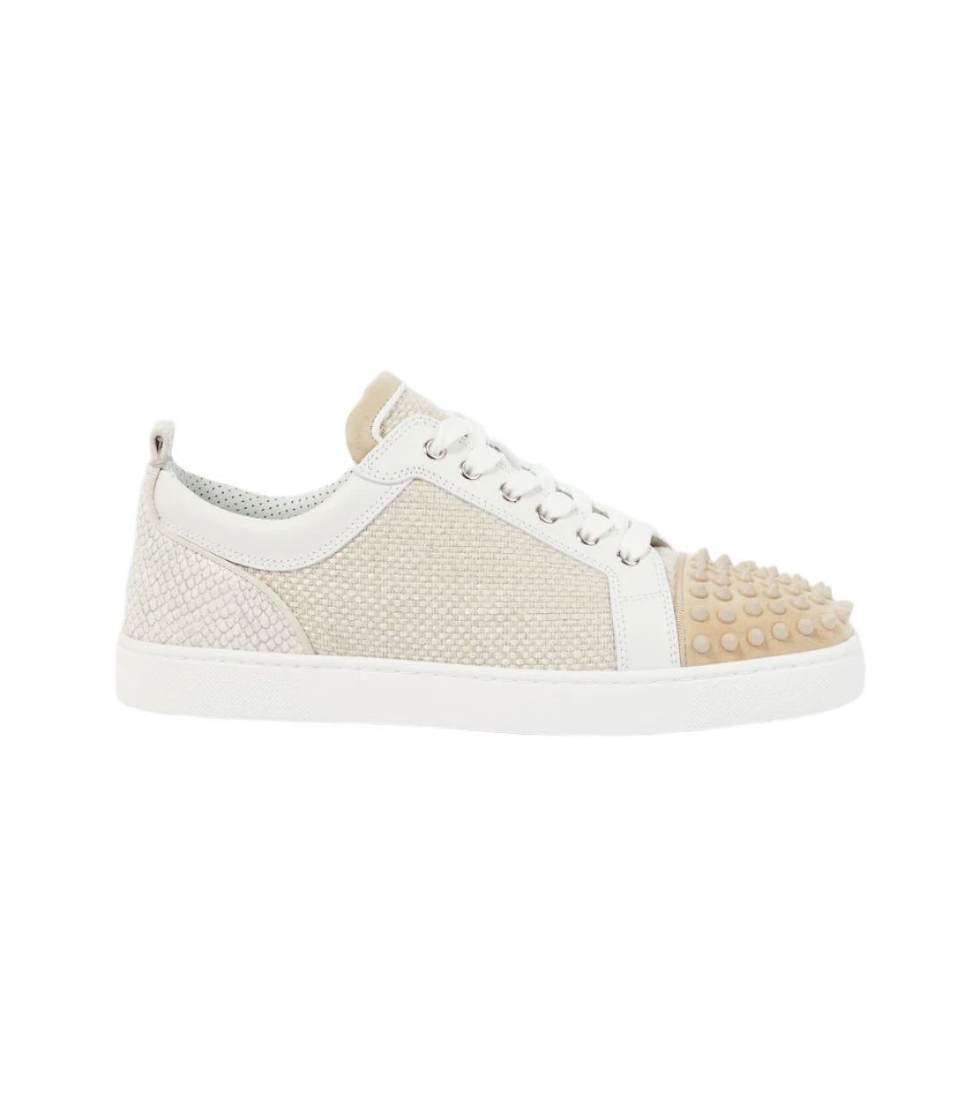 Christian Louboutin Louis Junior Spikes canvas sneakers