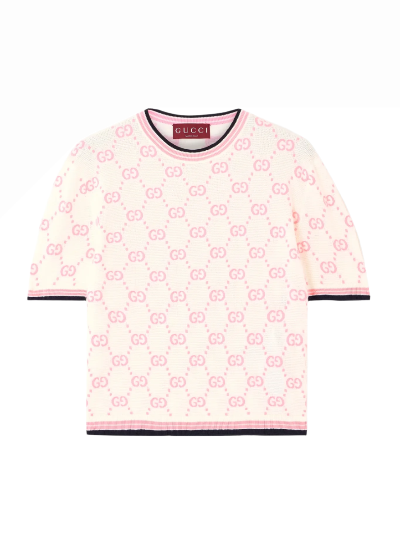 GUCCI Jacquard-knit wool-bouclé sweater