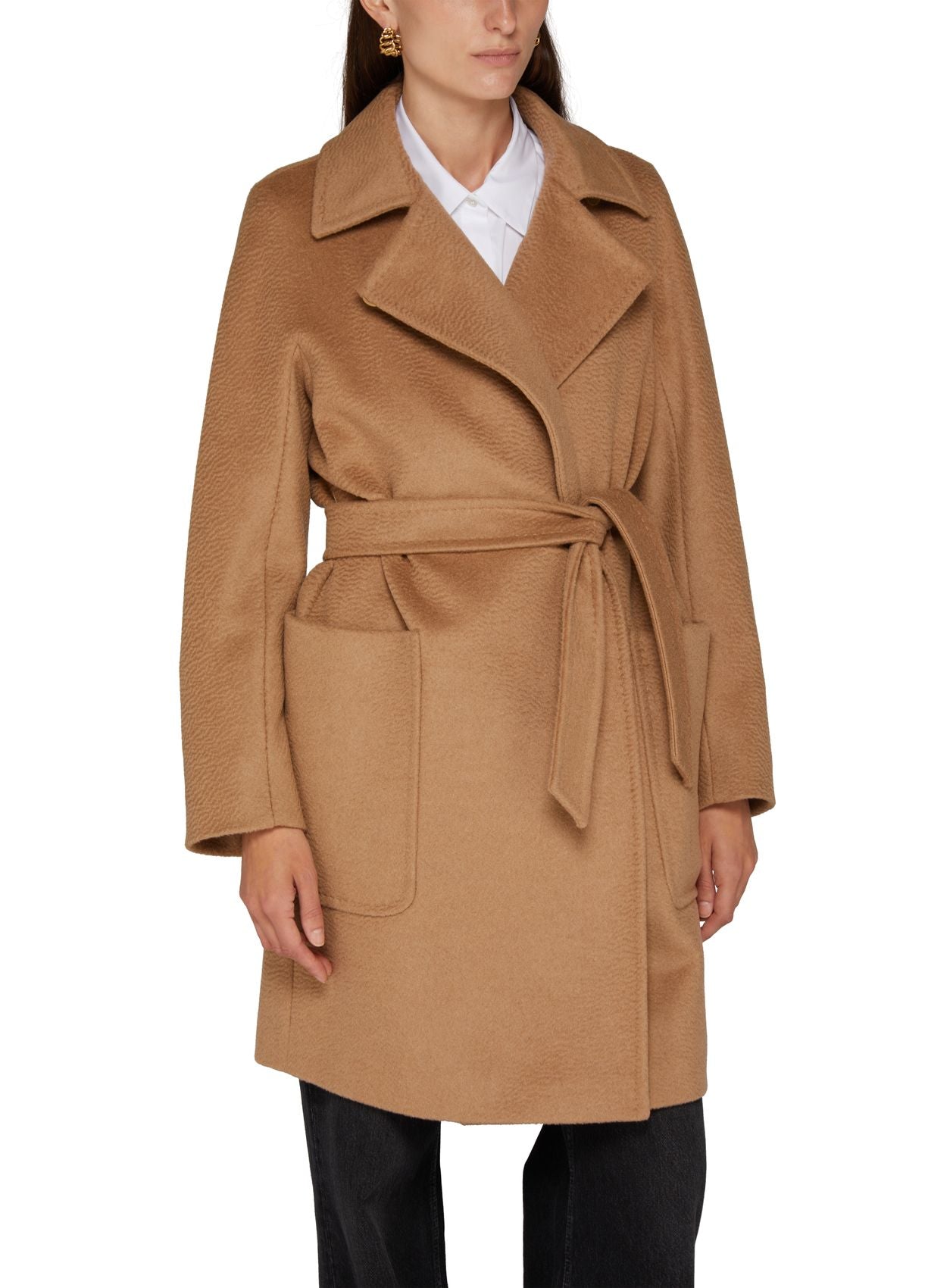 MAX MARA Arcella belted camel coat