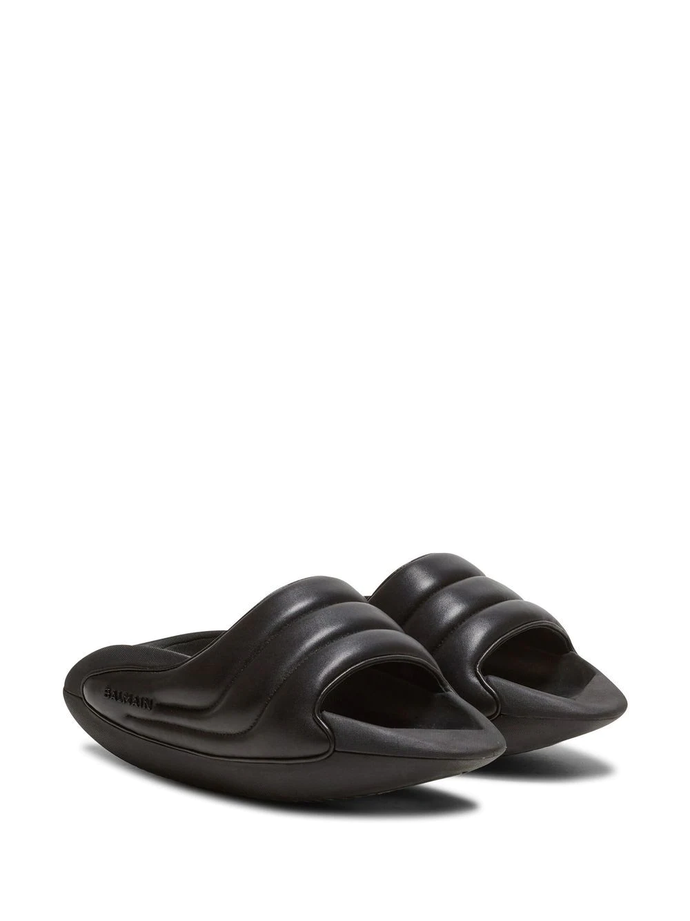 Balmain B-It-Puffy quilted slides