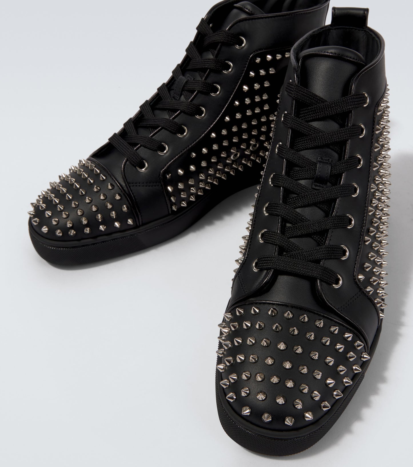 Christian Louboutin Louis Spikes leather sneakers