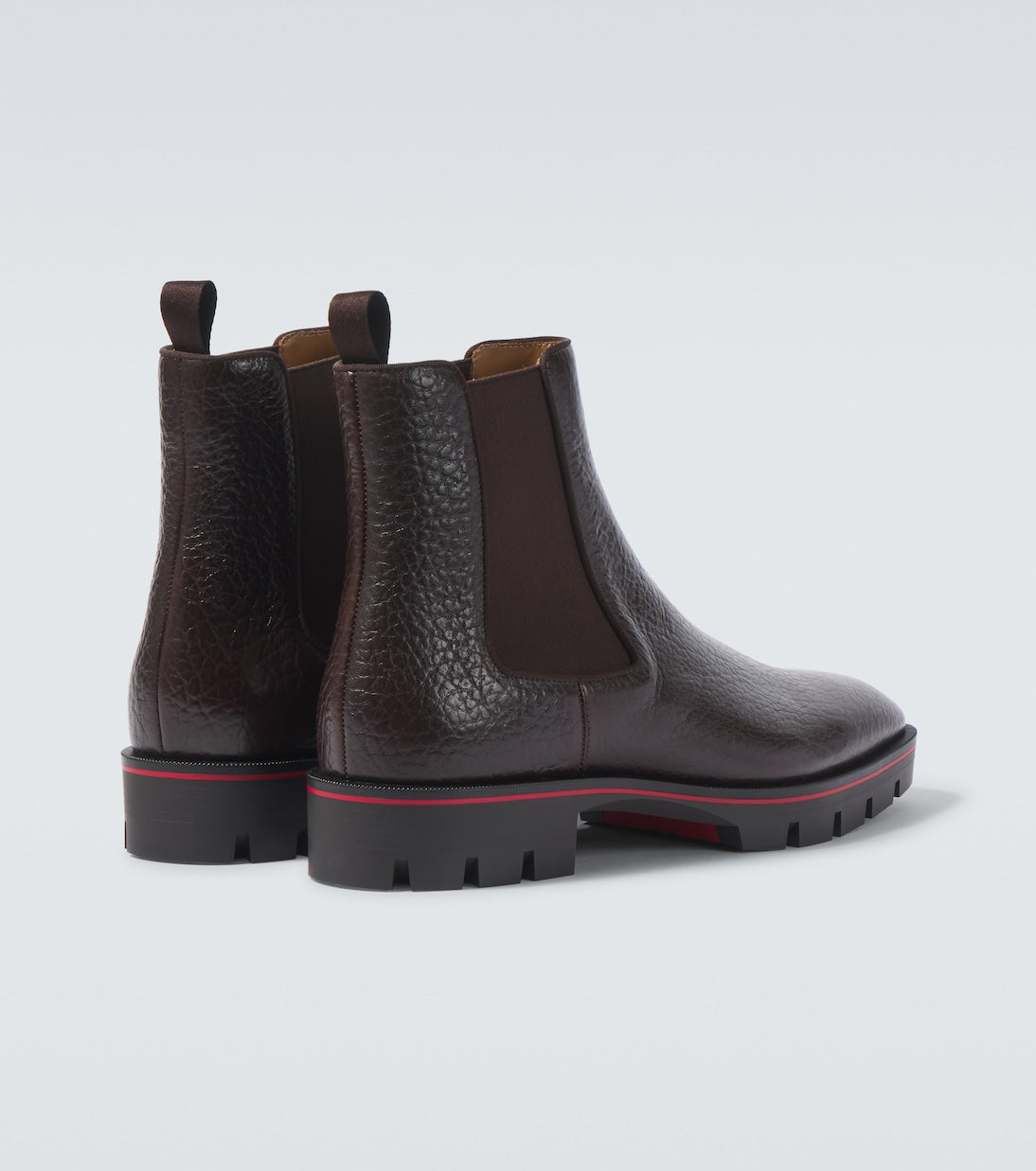 Christian Louboutin Alpinosol leather Chelsea boots