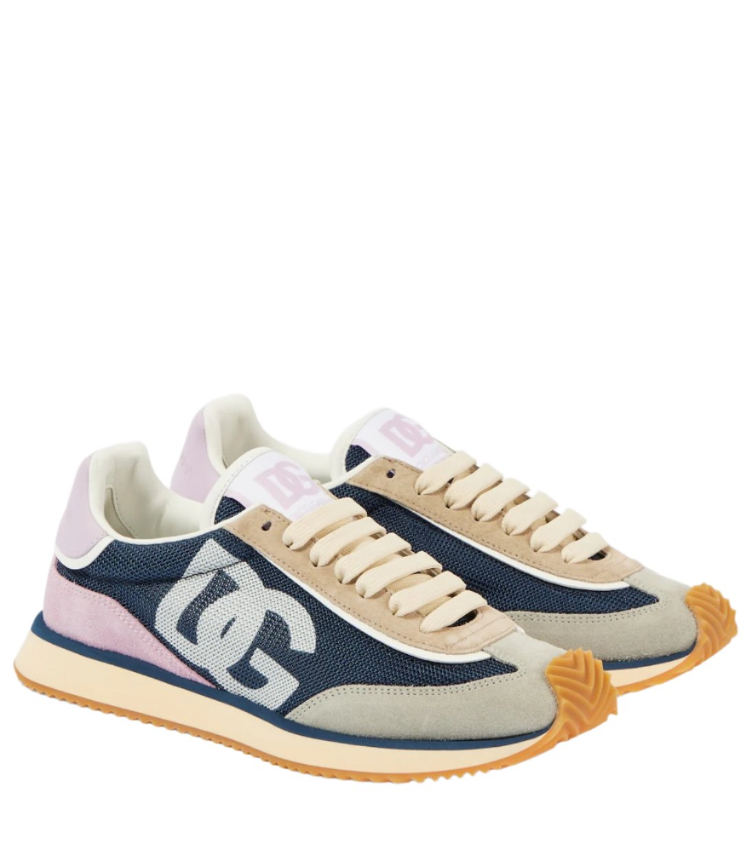 DOLCE&GABBANA Logo suede sneakers