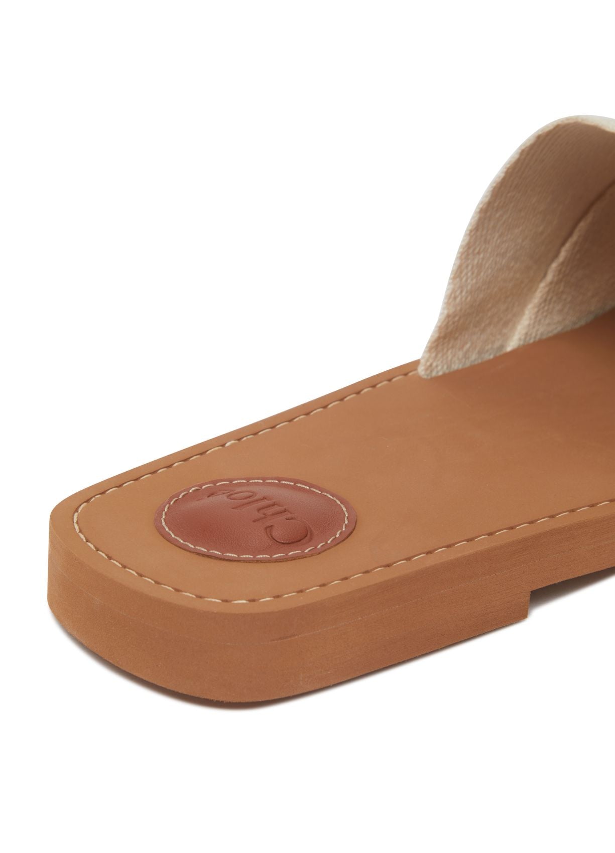 CHLOE Woody flat slides