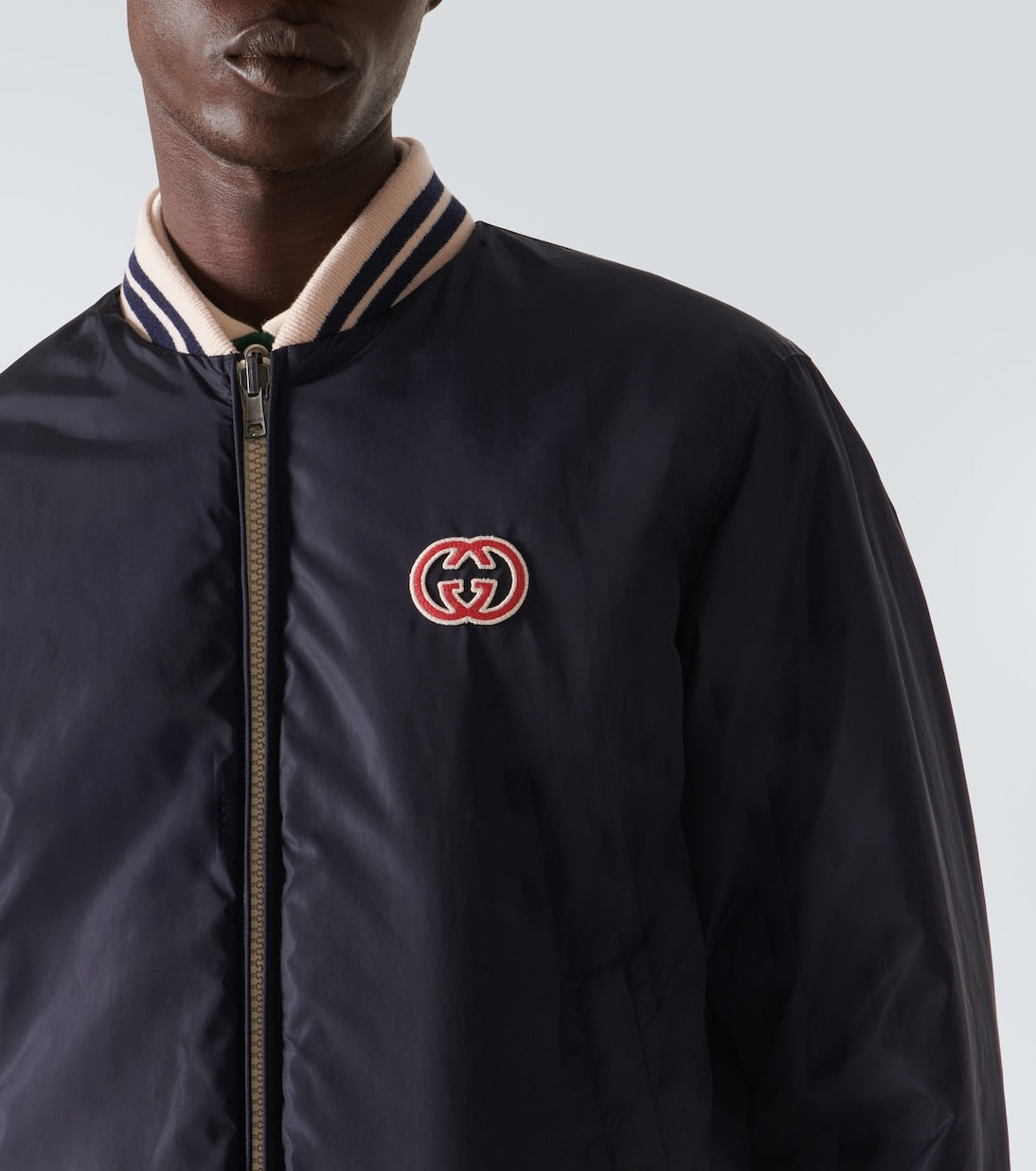 Gucci Reversible GG bomber jacket