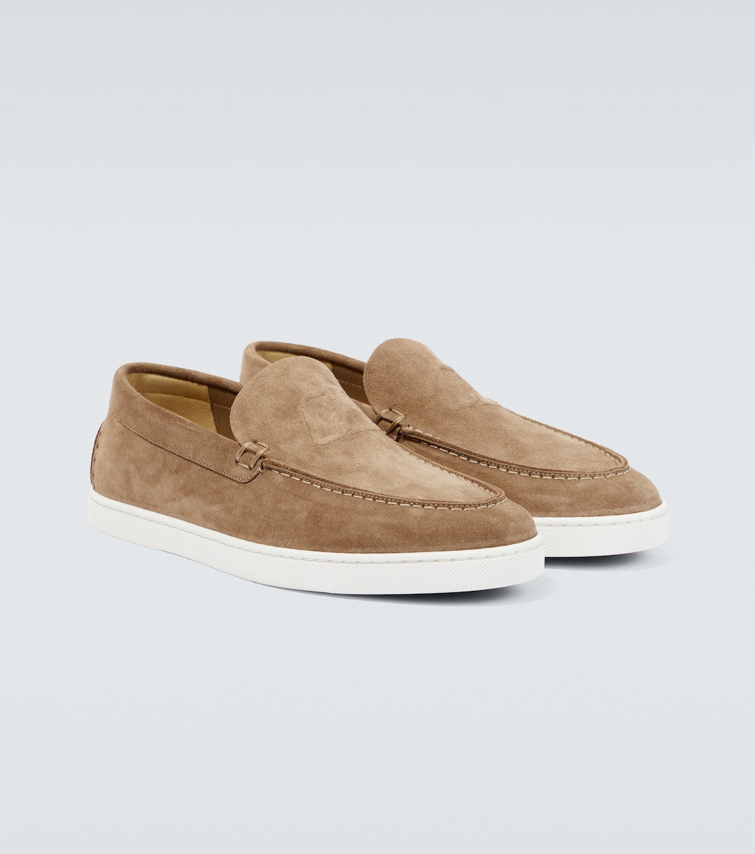 Christian Louboutin Varsiboat suede boat shoes