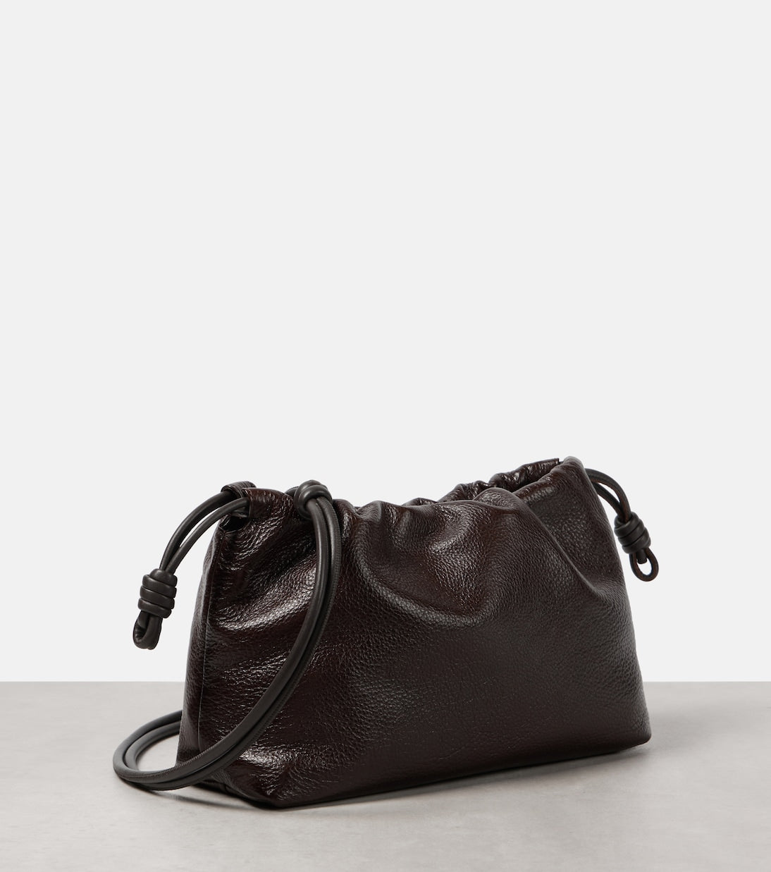 LOEWE Flamenco Small leather bucket bag