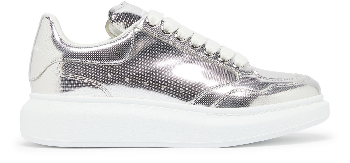 ALEXANDER MCQUEEN Oversized sneakers  silver