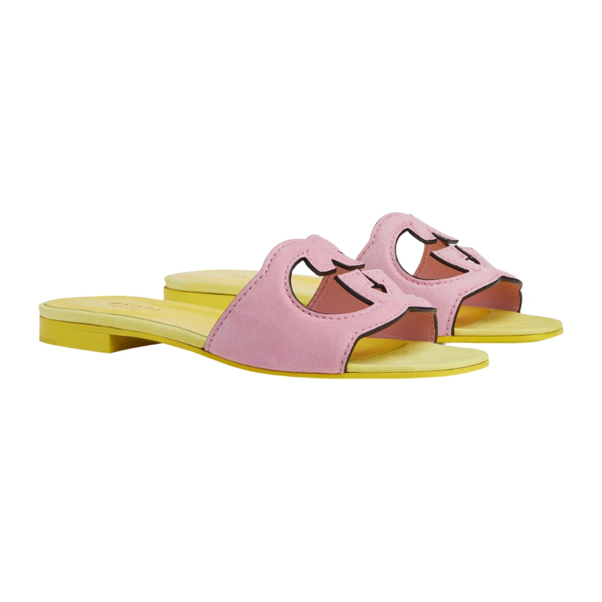 Gucci  INTERLOCKING G CUT-OUT SANDAL