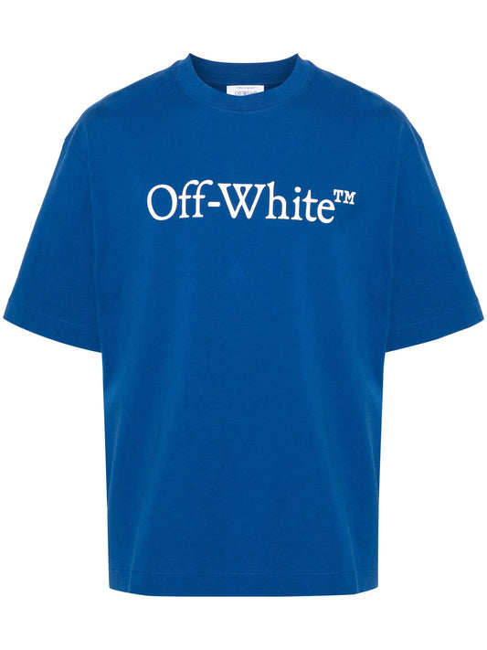 Off-White Big Bookish Skate cotton T-shirt