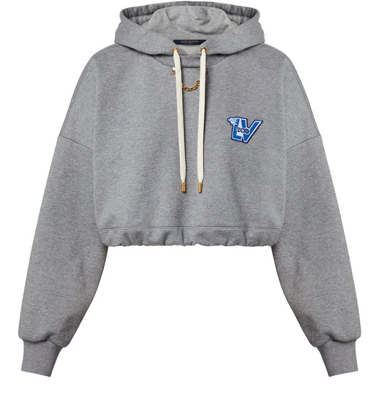 LOUIS VUITTON LV Flight Mode Cropped Hoodie