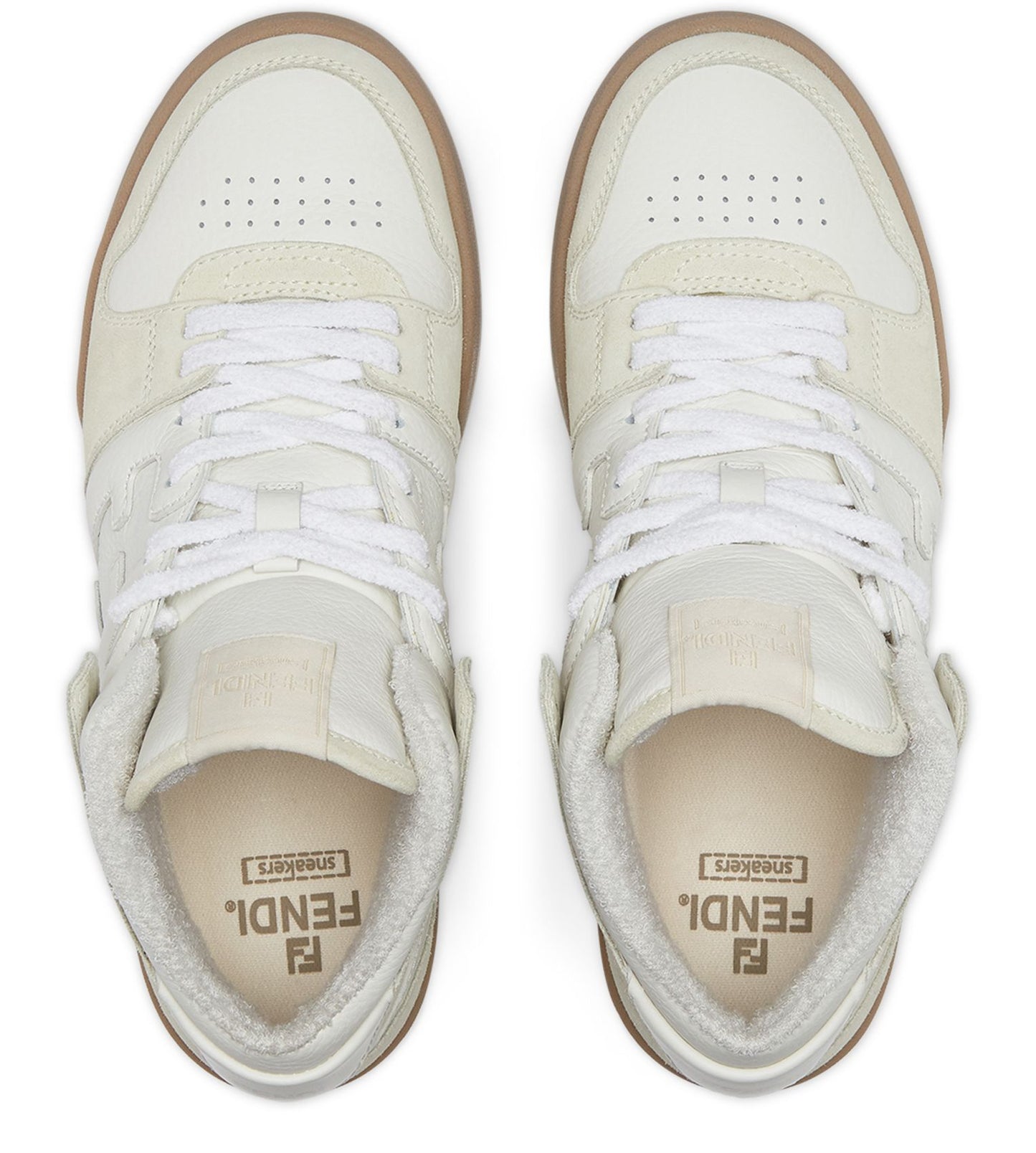 FENDI Match lace-up sneakers