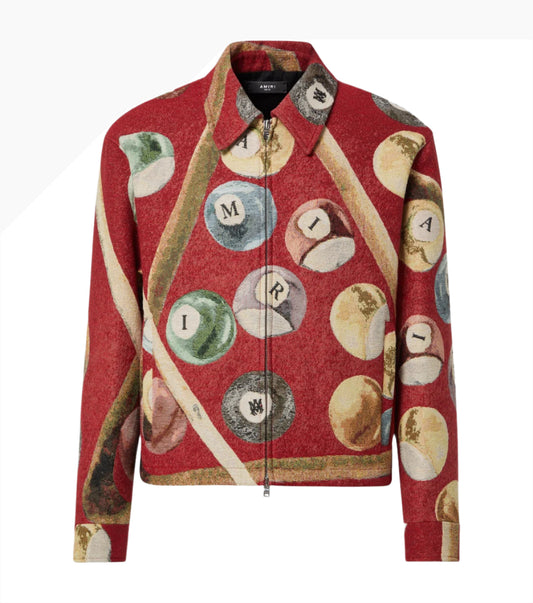 Amiri Billiards Tapestry blouson